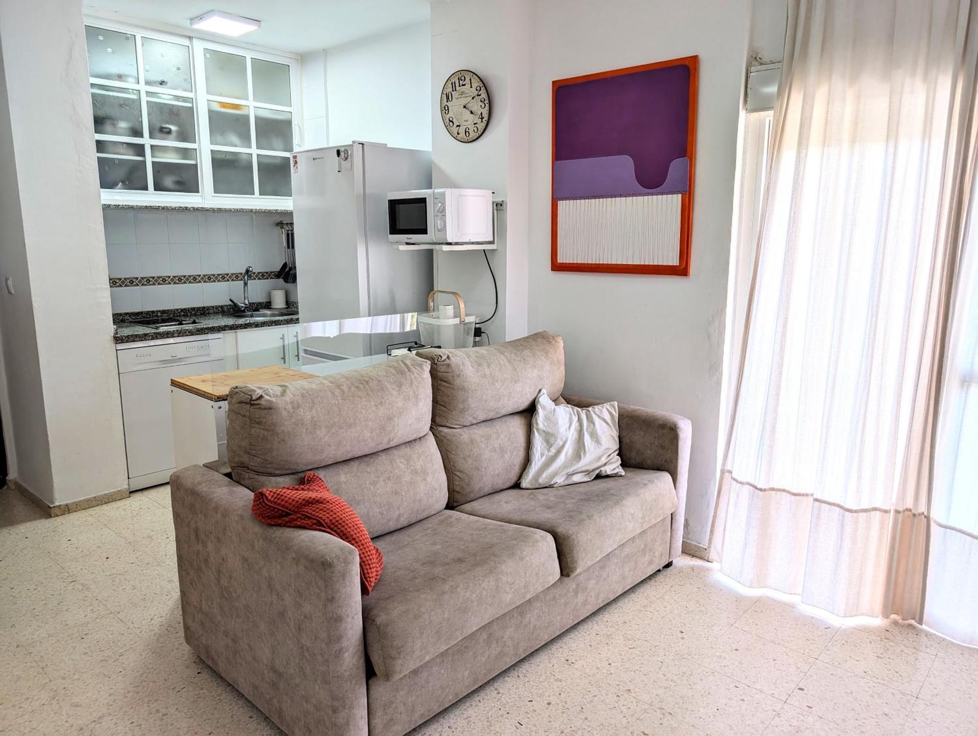 Islaoc Apartamentos - Apartamento 2 Habitaciones Primera Linea Playa Central Исла-Кристина Экстерьер фото